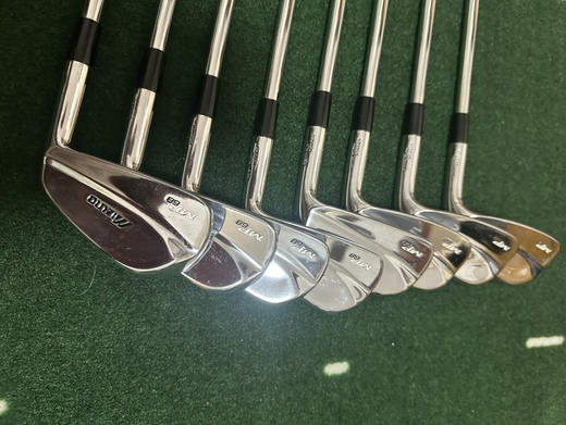 小吴二手8.5新男士MIZNUO高尔夫铁杆套杆 型号:mp68杆身硬度:碳素R级 铁杆8支（3456789p)原装正品，二手货品不退不换 运费卖家负担（顺丰寄付） 商品图6