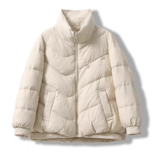 🧡冬季必备 【研觅两粒扣立领羽绒服👍 】 🌞轻盈不臃肿~正肩袖真的绝绝子🍬!千万不要错过💕原价一件199 X 🧧今天开团价只要 🎉129/件! 立省70 商品图5