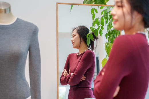 桐乡嘉裕羊毛衫/精纺羊毛衫  基础款打底 圆领/中领/高领 商品图2