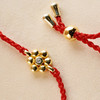 含晖·如意小花红绳手链 商品缩略图5