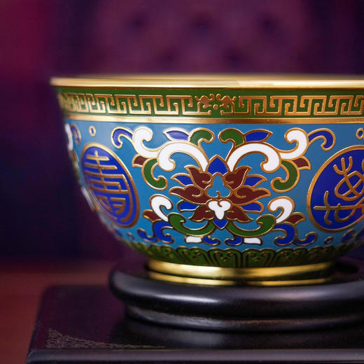 宫廷珐琅龙凤碗 | 非遗景泰蓝  盛世鼎 献礼故宫建院100周年 商品图8