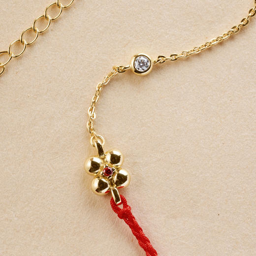 含晖·幸运四叶双链手链 商品图3