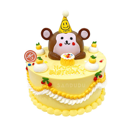生肖蛋糕|猴 商品图0