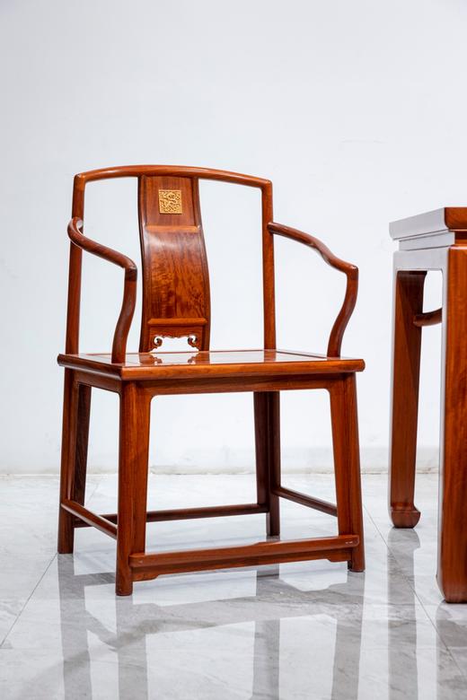 红桥红  家具严选  缅甸花梨（大果紫檀）/大红酸枝【茶室搭配】 商品图3