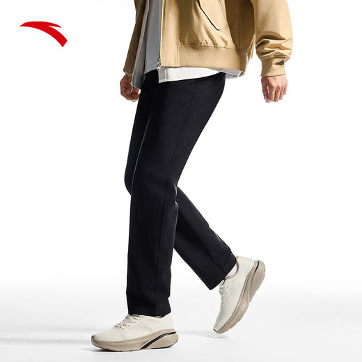 安踏（ANTA）精英系列丨休闲长裤男冬季新款商务通勤修身直筒裤152517505 商品图0