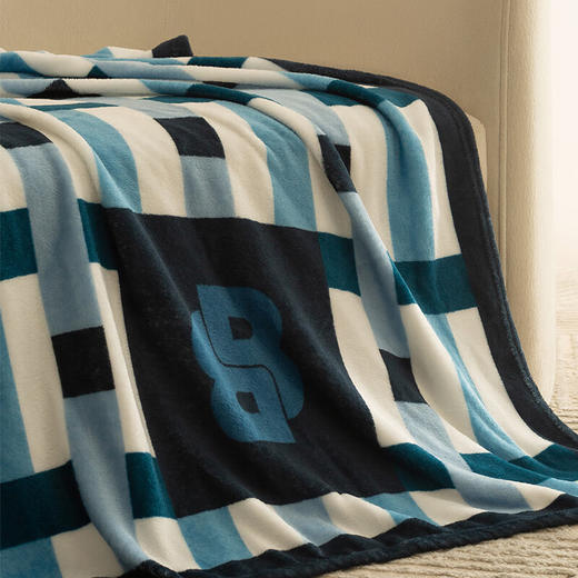 Hugo Boss晶格条纹毯 HBMT-035 商品图2