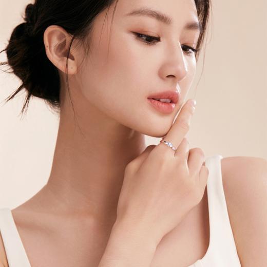 【培育钻石】Fanci范琦钻戒  一生唯你 18K金镶嵌培育钻石 30分/50分/1克拉钻戒求婚订婚告白礼物 商品图2