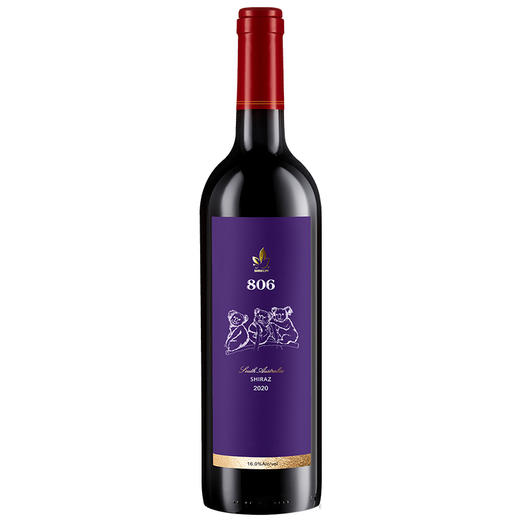 轩奈806干红葡萄酒 澳大利亚进口红酒 甄选西拉葡萄酿造 稀有16度红酒 商品图4