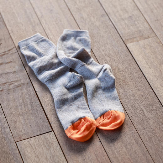 三色亚麻堆堆袜 商品图1