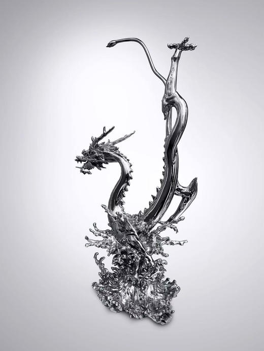 陈金庆《龙腾碧海》666版 商品图0