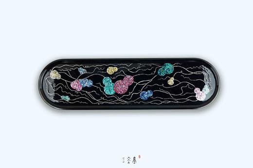 三希堂  流霞系列  七宝葫芦大漆盘 商品图1