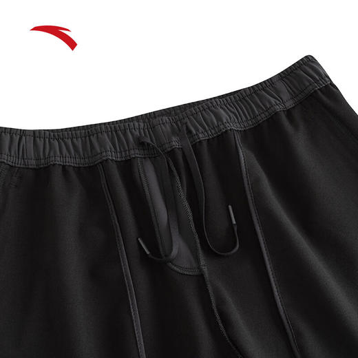 安踏舒乐加绒型动裤丨防泼水梭织运动长裤男裤直筒裤子152517519N 商品图7