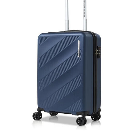 美旅男女时尚潮流拉杆箱行李箱飞机轮大容量防滑耐磨TSA密码锁NI4 深蓝色 20英寸 商品图2