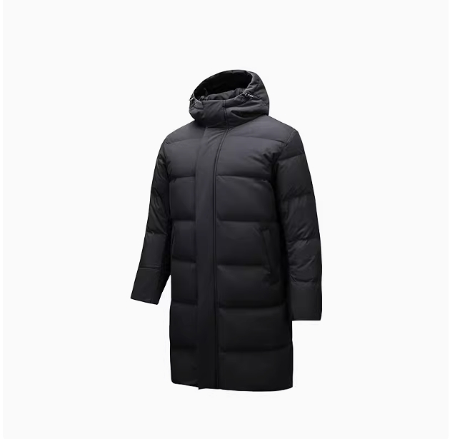 安踏（ANTA）速暖羽绒丨中长款羽绒服男2024冬季新款防泼水外套152517904