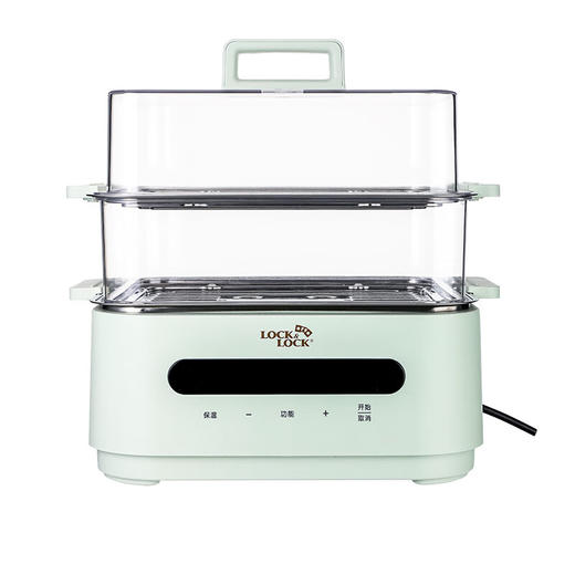 乐扣乐扣（LOCK&LOCK）11L多功能电蒸锅EJP1277GRN 商品图1