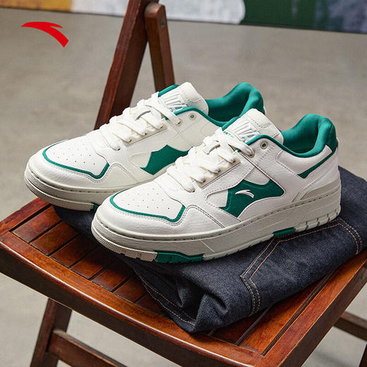 安踏威峰丨低帮休闲板鞋男2025春季新款潮流滑板运动鞋112518075 商品图2