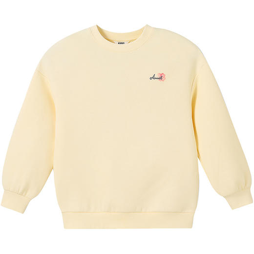 女童圆领长袖卫衣春季新款安奈儿童装实体店同款AG511572 商品图6