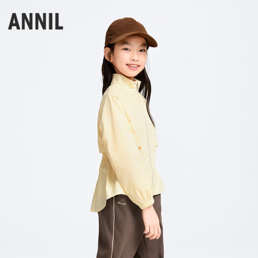 女童梭织风衣外套春季新款安奈儿童装实体店同款AG515582 商品图2