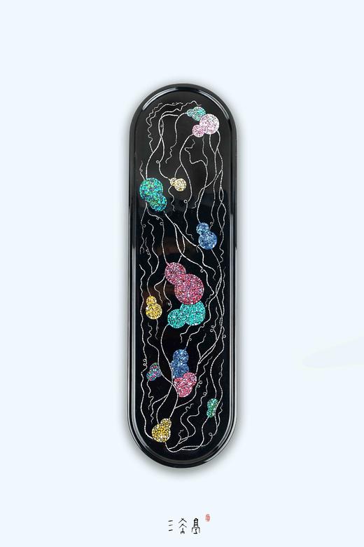 三希堂  流霞系列  七宝葫芦大漆盘 商品图0