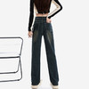馥迦百搭显高直筒牛仔裤 商品缩略图3