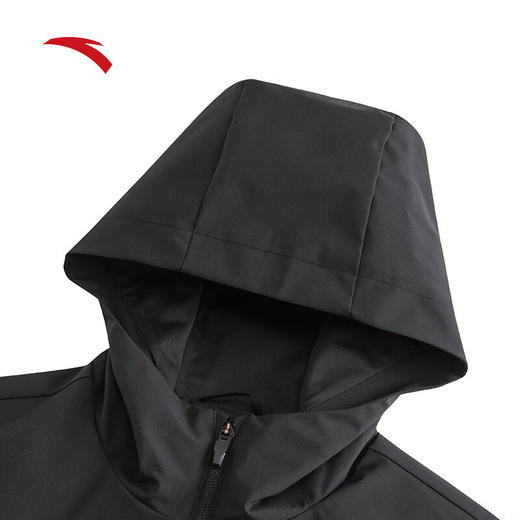 安踏（ANTA）训练男丝光绒风衣综训系列25年春季新款梭织厚外套152517602S 商品图5