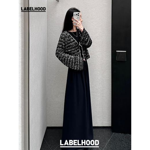 【THE LAWN×LABELHOOD】蕾虎联名款肌理立体纱线短开衫 商品图2