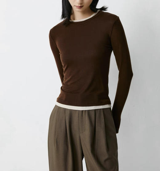 【门店同款】ENJOY秋季打底衫 159205649 商品图3