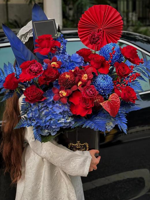 粉黛凌霄浩如烟海----韩式繁花抱抱桶五选一 商品图12