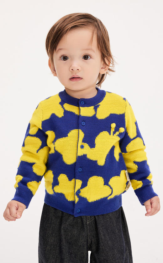 jnby  25年春款     短款开襟毛衫  YP1311610 商品图3