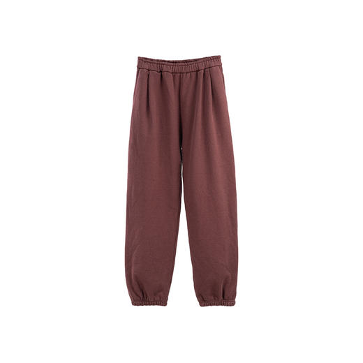 绽放007-008朵/羊毛棉摇粒绒全腰松紧加抽绳脚口收口卫裤卫衣套装 商品图4