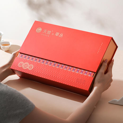 天池丨春山如黛礼盒 鸭屎香7g*12泡+蜜兰香7g*12泡 168g 礼盒装 配手提袋 商品图2