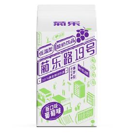 菊乐路发酵乳饮葡萄味458ml/盒