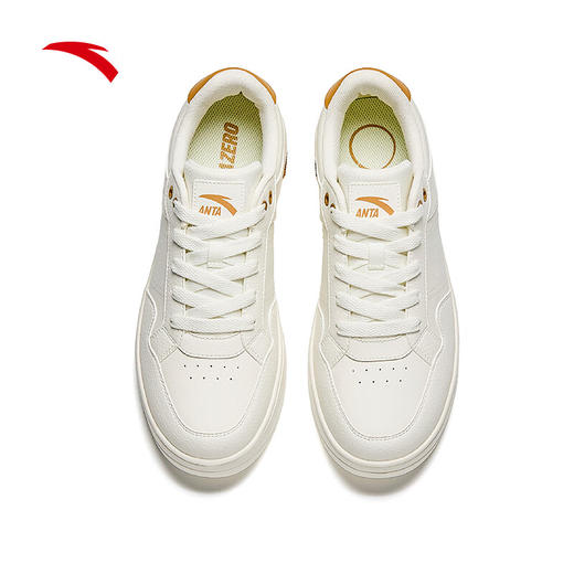 安踏破竹丨经典低帮撞色潮流板鞋男款简约小白鞋休闲鞋112518012 商品图5