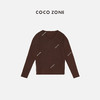 COCO ZONE100%羊毛早秋针织衫V领长袖修身打底衣23C29962 商品缩略图2