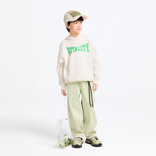 男童带帽长袖卫衣春季新款安奈儿童装实体店同款AB511514 商品图3