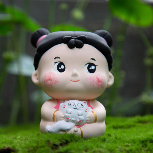 非遗泥人手办“乘运而来”憨萌复古国风娃娃 商品图4