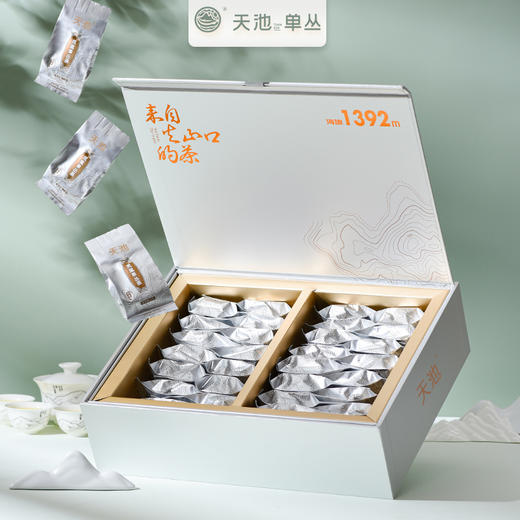 天池丨鸭屎香 金秋银月 凤凰单丛 乌龙茶 210g 礼盒装 商品图6