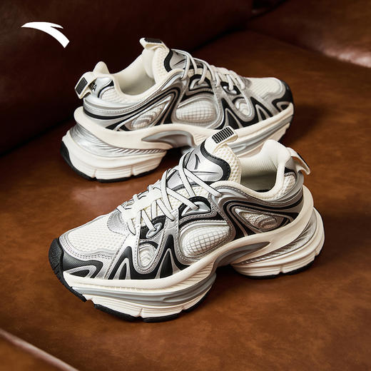 【40/41/42断码】安踏扶摇2丨休闲鞋男潮流冬季百搭运动鞋复古时尚男鞋112448899【库存有限，如无货将做退款，介意慎拍！】 商品图1