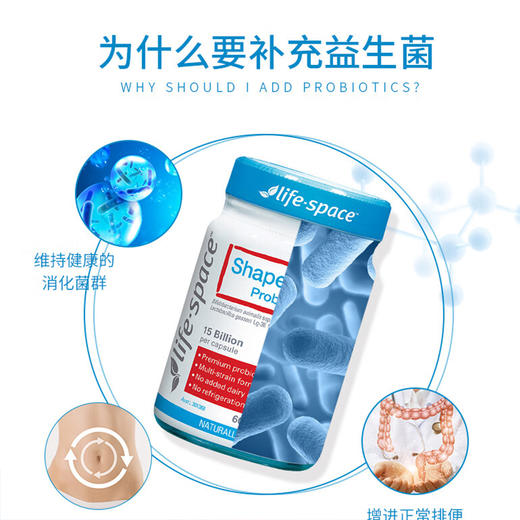 【保税仓cn】Life Space B420塑身益生菌胶囊（效期2026/8/1） 商品图2