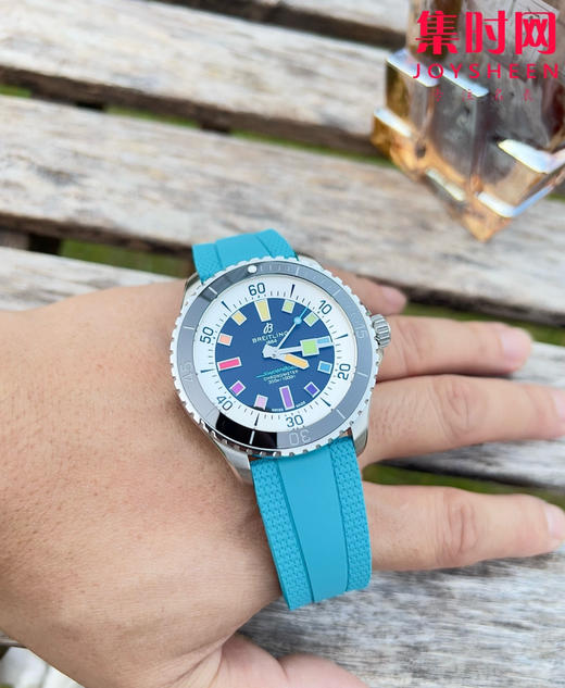 新款到货 BLS百年灵超级海洋彩虹盘男士腕表，外观方面更具时尚新潮魅力 商品图3