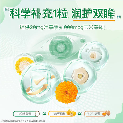【分销】Jamieson健美生叶黄素软胶囊20mg45粒呵护双眼加拿大原装进口 商品图5