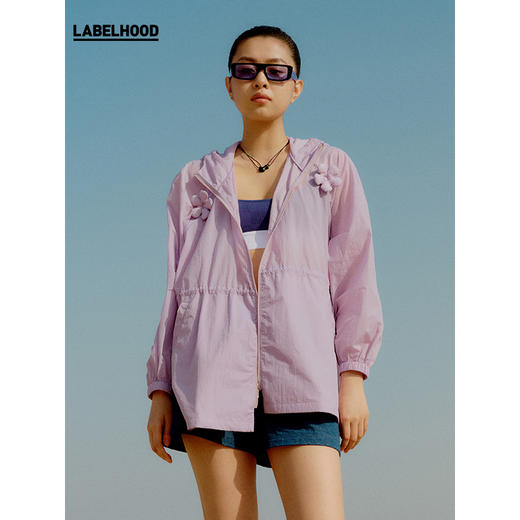 【FENGYI TAN×LABELHOOD】蕾虎联名抽褶小花多巴胺外套 商品图1