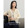 【五折购】熙世界双拉链连帽针织开衫2025春秋新款女装休闲风毛衫外套上衣 商品缩略图1