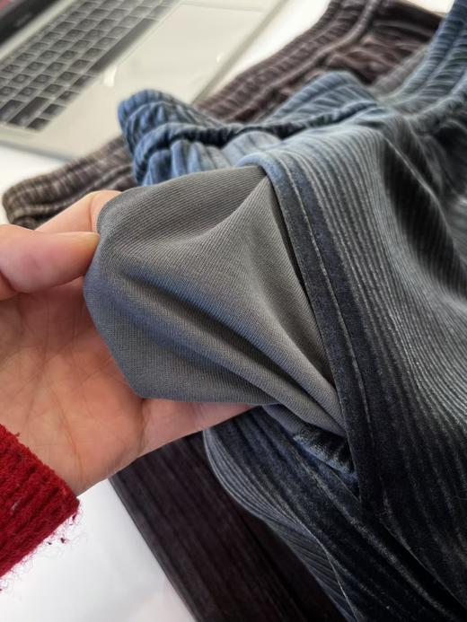 雪尼尔婴儿绒直筒阔腿糯米裤 舒适度超绝👏🏻离不开的通勤搭子☕️ 商品图7