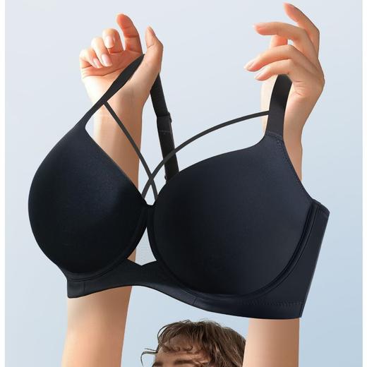 【3D浮力杯漫画胸！大码mm无痕内衣女】大胸圆润，小胸性感加分，甜辣可口的日系大码无痕文胸，性感纯欲，搭配任何服饰都完M百搭。FDM技术，3D曲面构造，0负重感，让你不再受拘束，成年人不做单一选择！ 商品图2