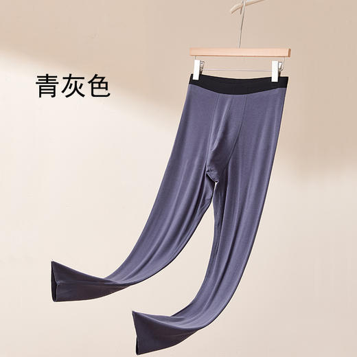 雀说男士德绒保暖裤无痕发热免穿内裤打底裤加厚抗菌内穿蚕丝保暖内衣AL3716 商品图8