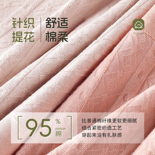 【7A抑菌】洁丽雅4条装高腰女士内裤纯棉抑菌裆收腹提臀三角裤女 商品图6