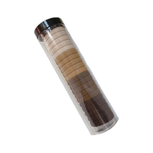 「9.9到手3桶！共60条」发圈头绳新款女扎头绑头发头饰橡皮筋发绳黑皮套高级感高马尾时尚饰品 商品图4