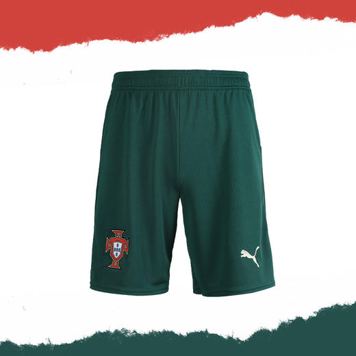 小李子PUMA彪马葡萄牙主场比赛训练服短裤成人男款779226 10 商品图4