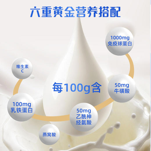 【下单6罐赠20条乳铁蛋白+定制礼袋*2】关爱之心/Caring Hearts 乳铁蛋白 独立包装 方便携带 商品图1